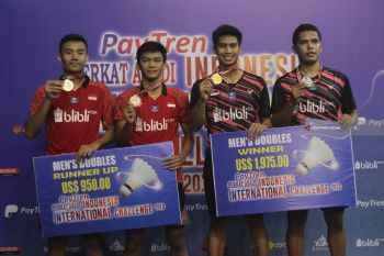 Sabar Karyaman dan Frengky Wijaya Juara