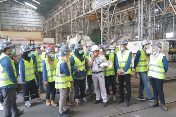 Rangkaian IBD Expo, BUMN Ajak Mahasiswa "Site Visit" ke Pabrik Barata