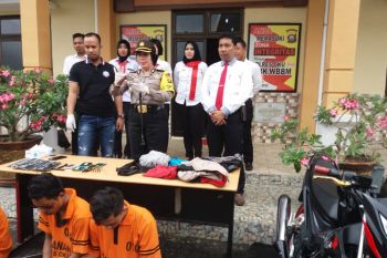Polisi amankan dua orang pelaku begal