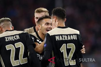 Hasil dan klasemen Grup E, Ajax dan Muenchen masih kuasai dua posisi teratas