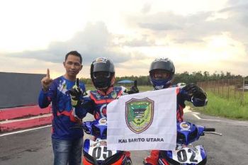 Barito Utara juara umum cabor balap motor