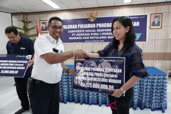 Bandara Samrat Manado Kembali Menyalurkan Pinjaman Kemitraan Tahap II