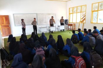 Polres Waykanan berikan "Binluh" terkait narkoba
