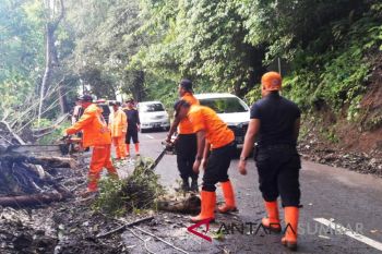 BPBD Agam bersihkan Kelok 44 jelang TdS