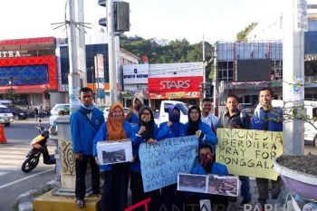Mahasiswa Papua galang dana untuk korban gempa Sulteng