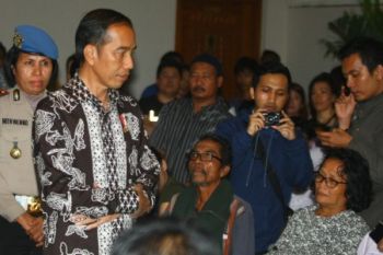 Presiden temui keluarga korban jatuhnya Lion Air
