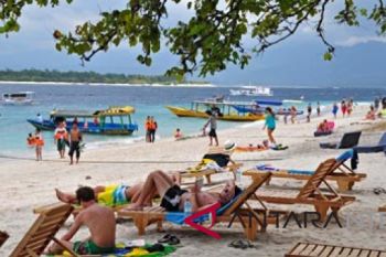 Kawasan wisata Tiga Gili berangsur pulih