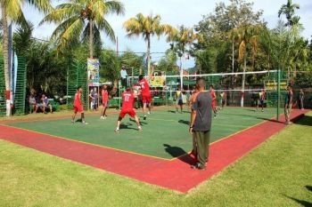 Kodim Yawa gelar turnamen bola voli putra terkait HUT TNI