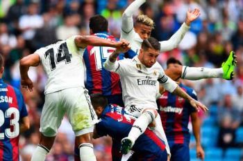 Real Madrid kalah dan catat rekor gol minim