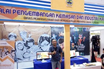 Industri kreatif Jateng ikut Indonesia Comic Con,karena miliki daya saing