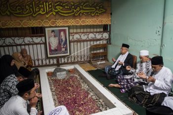 Ma'ruf Amin di Pondok Pesantren Al-Muayyad