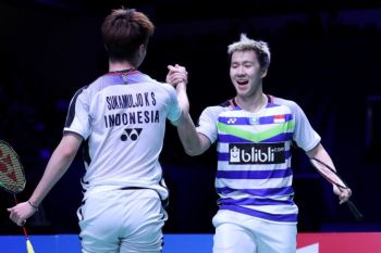 Taklukkan pasangan India, Kevin/Marcus melaju ke final Prancis Terbuka