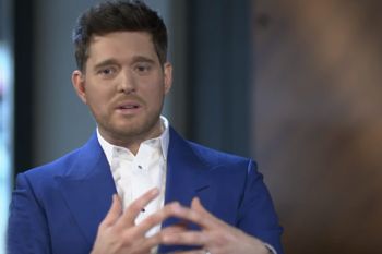 Anak sakit kanker, penyanyi Michael Buble belajar arti karunia
