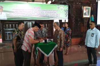 Pemkab Kudus kerja sama dengan tiga instansi untuk dongkrak penerimaan pajak