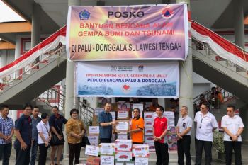 Perbarindo salurkan bantuan pangan Palu-Donggala