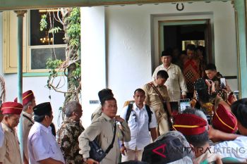 Prabowo resmikan Posko Kemenangan di Boyolali