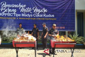 KPPBC Kudus ungkap 56 kasus pelanggaran cukai