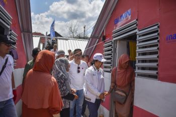 BUMN bangun 400 rumah ramah gempa di Sigi