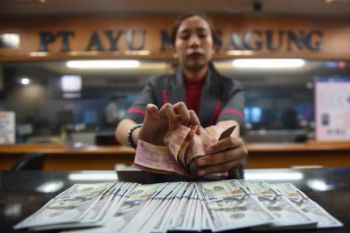 Pelemahan rupiah wajar setelah mengalami apresiasi