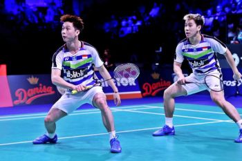Menang perang saudara, the Kevin/Marcus melaju ke final Denmark