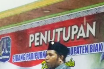 DPRD Biak Numfor sahkan APBD Perubahan 2018