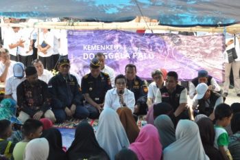 Menkeu tinjau wilayah terdampak bencana di Palu