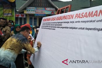 Wabup Pasaman luncurkan GISA Kependudukan