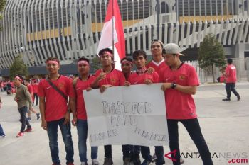 Suporter Indonesia di Malaysia berduka untuk korban gempa Palu-Donggala