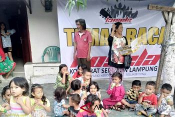 Kim Commanders gagas Taman Baca Kosela