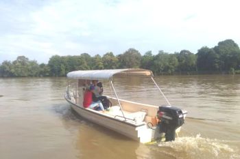 Berniat berangkat kebaktian, pasutri tenggelam di Sungai Lamandau dan satu ditemukan meninggal