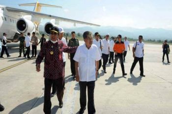 Wapres Jusuf Kalla tiba di Palu