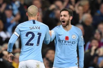 Liga Inggris - Manhester City kembali ke puncak klasemen setelah tundukkan MU
