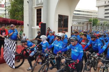 Dua ribu pesepeda meriahkan BTN Tour de Borobudur 2018