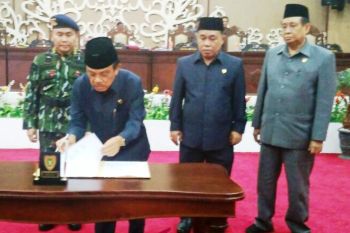 DPRD dan Pemprov akhirnya sepakati Perda APBD 2019