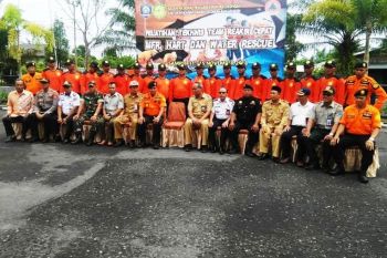 Tingkatkan kualitas, personil BPBD Lamandau latihan rescue dikirim ke Sampit