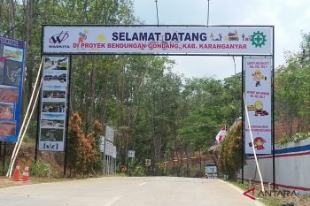 Bendungan Gondang Karanganyar diperkirakan berfungsi pada 2020