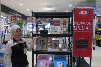 Diskon spesial hingga 50 persen di ACE PS Mall
