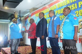 Gubernur minta KNPI Papua siapkan SDM guna menyukseskan PON