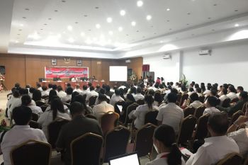 Bupati Roring ingatkan perangkat daerah terkait serapan anggaran