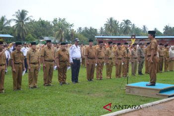 Saat apel organik ASN Sijunjung, pembalap Indonesia perbincangan