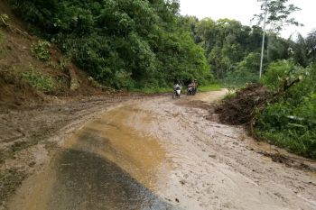 Banjir Pasaman Barat berangsur surut