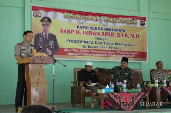 Kapolres Dharmasraya ajak masyarakat kedepankan musyawarah selesaikan masalah
