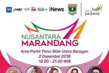 Promosikan rendang, Sumbar gelar Nusantara Marandang di Jakarta (Video)