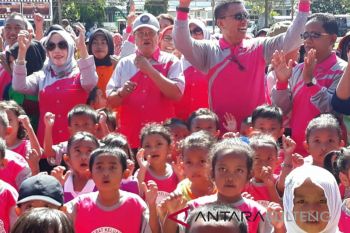Ribuan Siswa Ramaikan Gebyar PAUD di Parigi Moutong