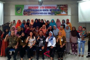 Pedagang jamu gendong di Barito Utara ikuti sosialisasi jamu berkualitas