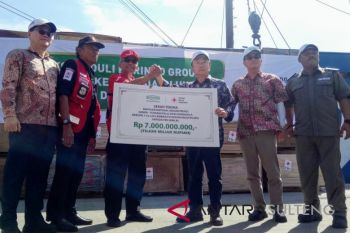 Korindo Grup bantu Sulteng 112.120 lembar plywood