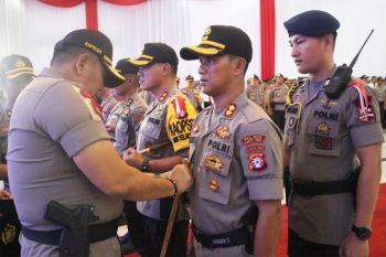 Tiga kapolres di Kalteng berganti, ini pesan Kapolda