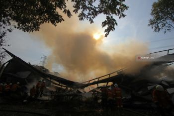 Kebakaran Pabrik Pengolah Kayu