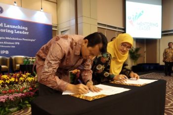 LKBN Antara-HA IPB kerja sama program mahasiswa magang bersertifikat