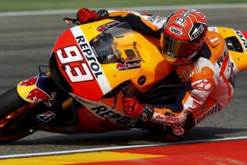 Marc Marquez tercepat pada sesi latihan di Valencia